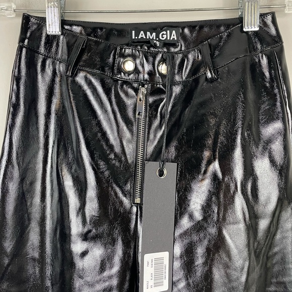 I AM GIA nikole faux leather pant - Picture 3 of 9
